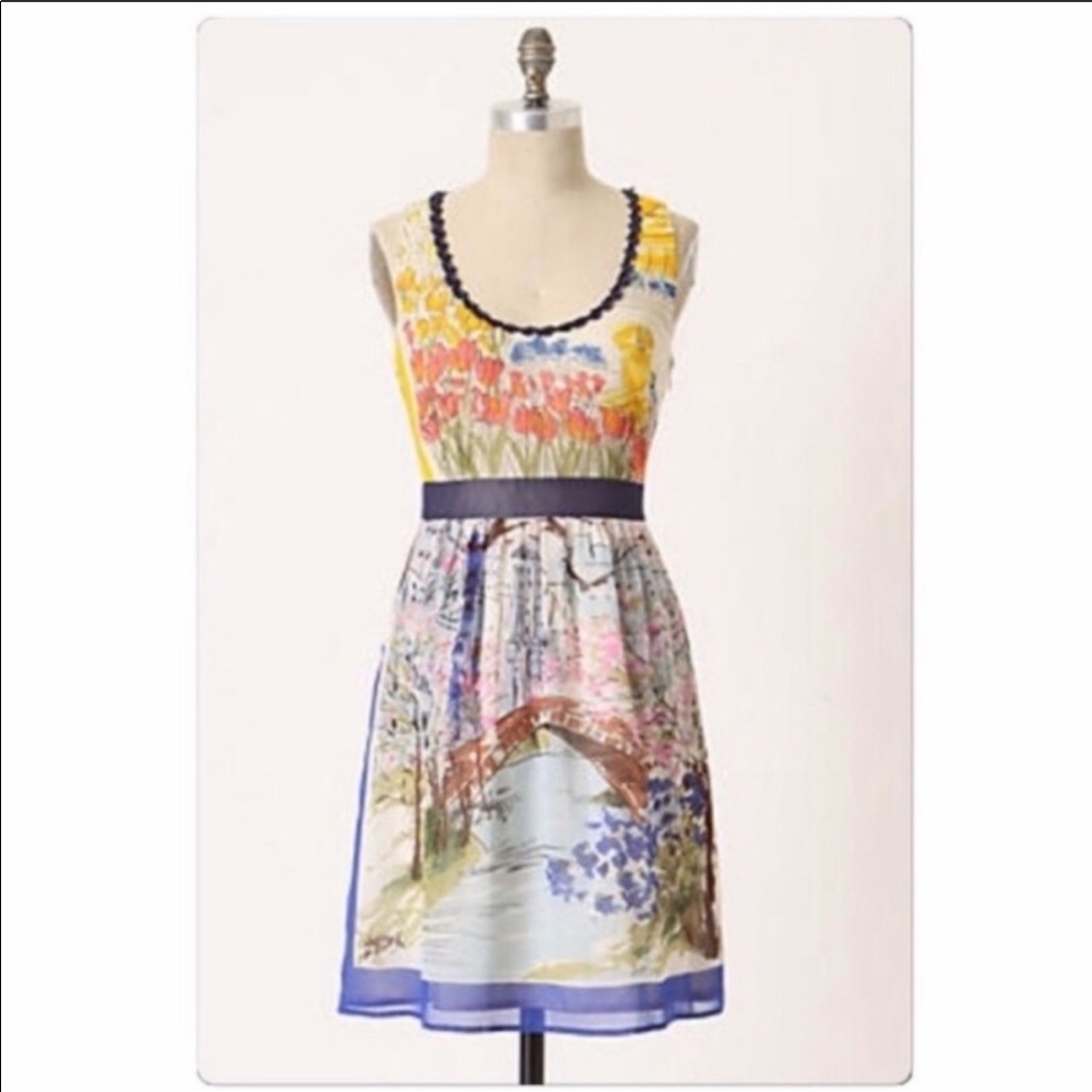 Anthropologie We ❤️ Vera New York Silk Dress